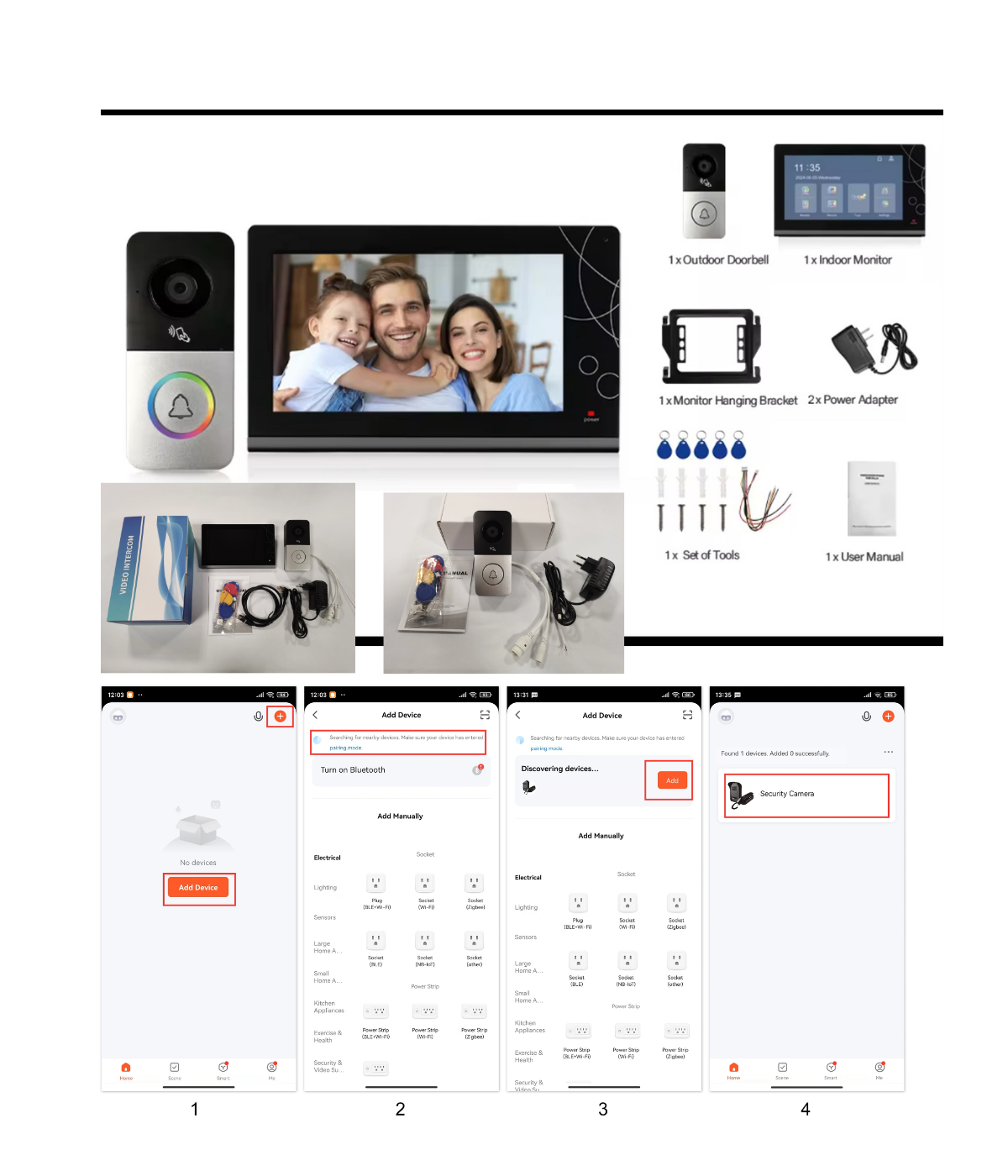 Smart Intercom& Smart Bell